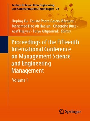 cover image of Proceedings of the Fifteenth International Conference on Management Science and Engineering Management